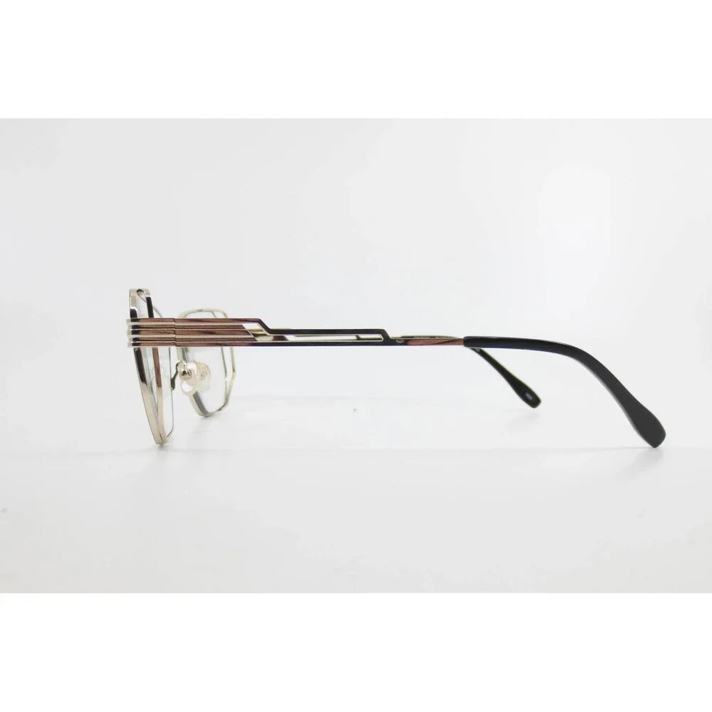 Chelsea Morgan CM 20245 Black Gold Geometric Butterfly Eyeglasses Frames